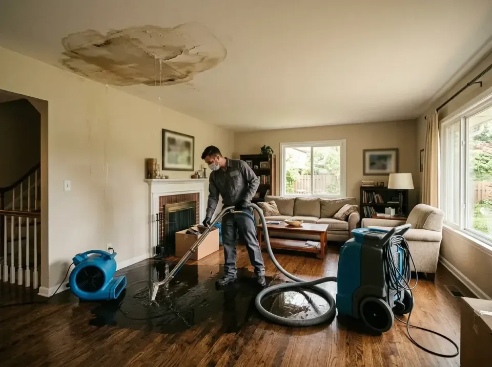 attic-pipe-burst-ceiling-drip-008 — frequently asked questions, Water Damage Restoration & Carpet Care in College Park, GA